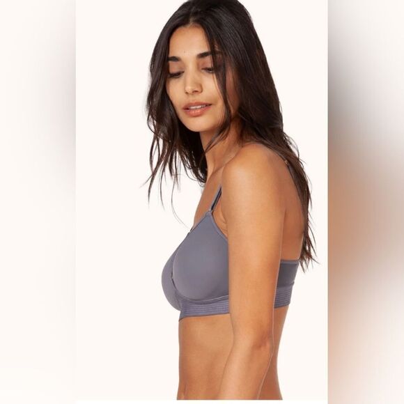 Lively The Spacer Wirefree Bra in Smoke size 38DD - Picture 4 of 9